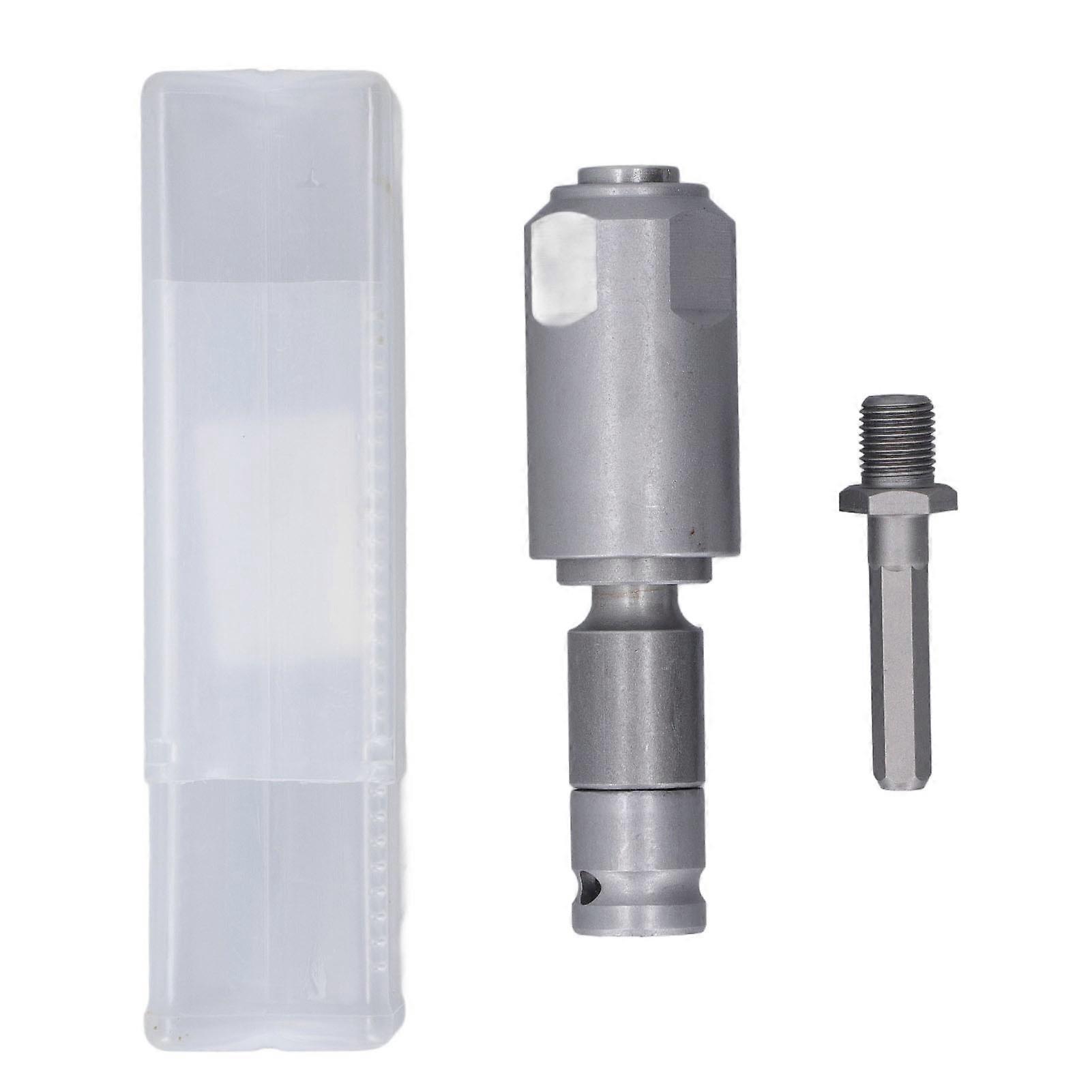 Impact Wrench to Electric Hammer Adapter, Electric Hammer AdapteWrench to Hammer Converter Drill Chuck Adapter, High Carbon Steel Socket Wrench