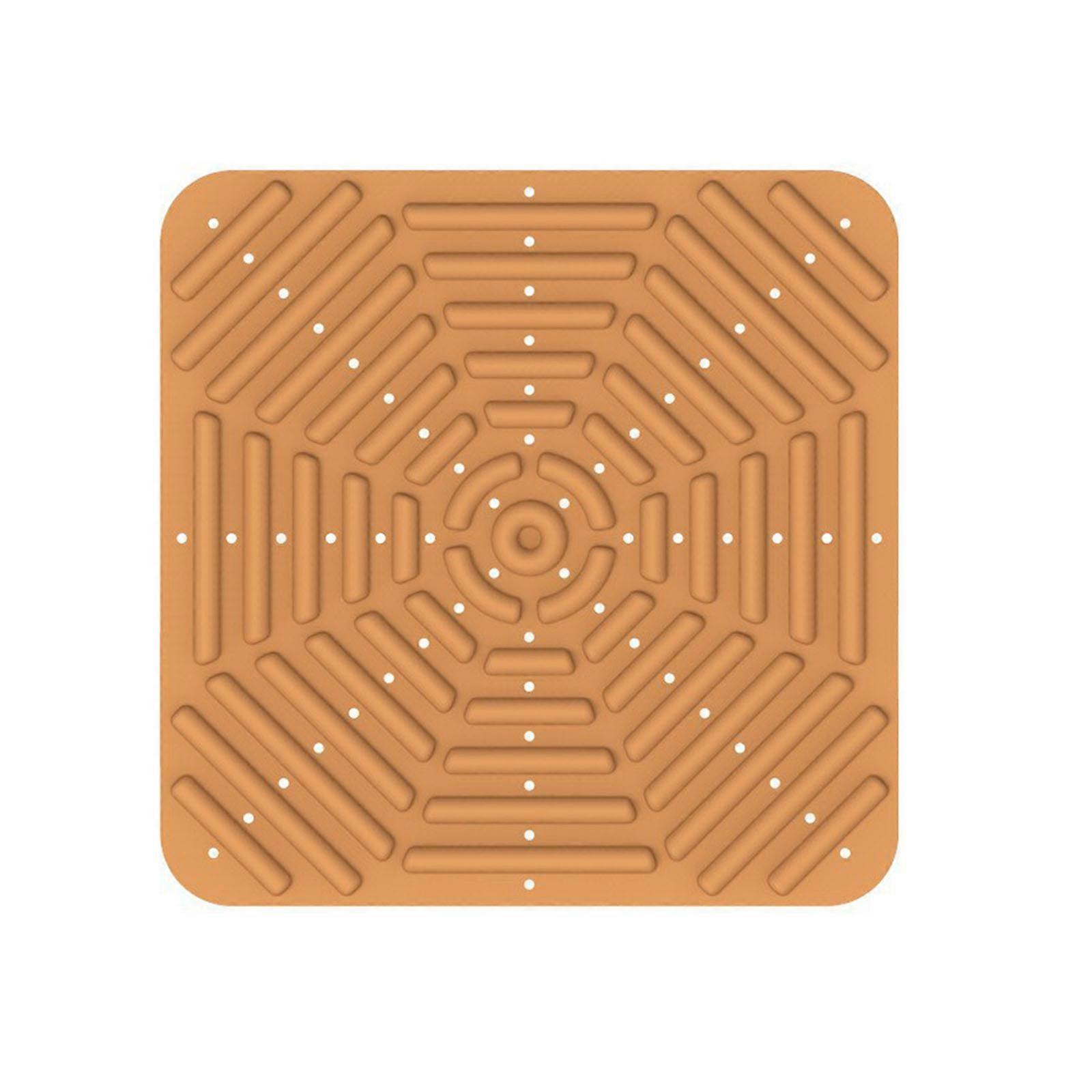 Chicken Liner Reusable Washable Silicone Chicken Nesting Pads for Coops Soft Bedding Liners for Laying Eggs Durable orange