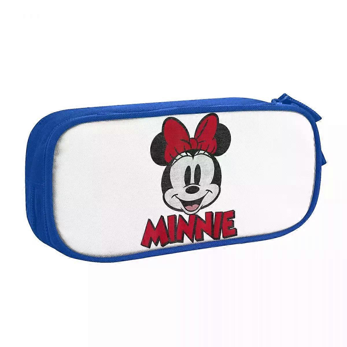 x1478 Mickey And Friends Pencil Cases Minnie Mouse Pencilcases Pen Holder Big Capacity Bag Office Stationery ffxz1478
