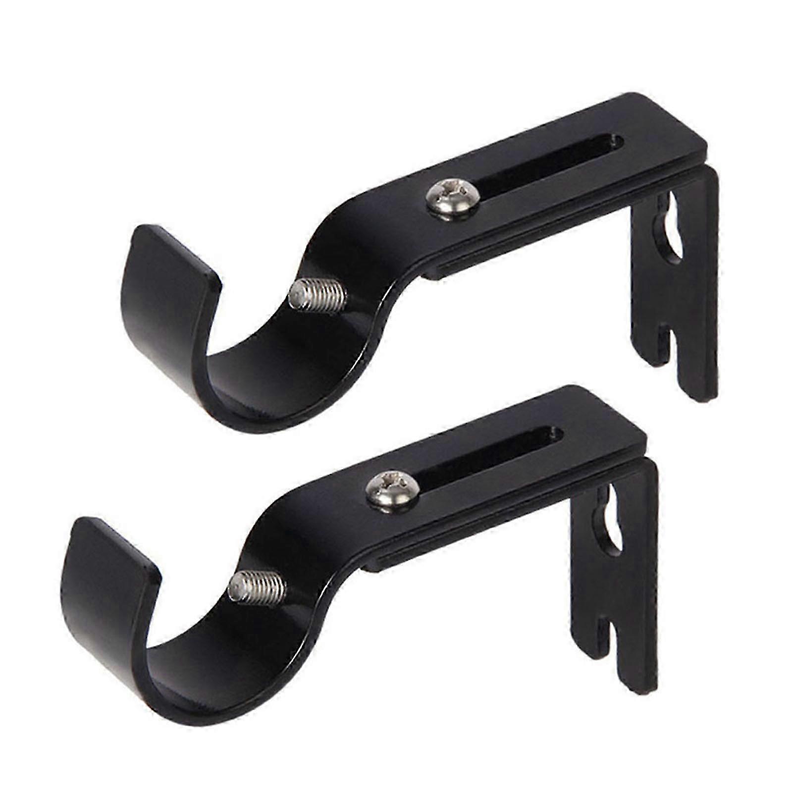 Adjustable Curtain Rod Bracket Heavy Duty Extendable Curtain Bracket For Wall