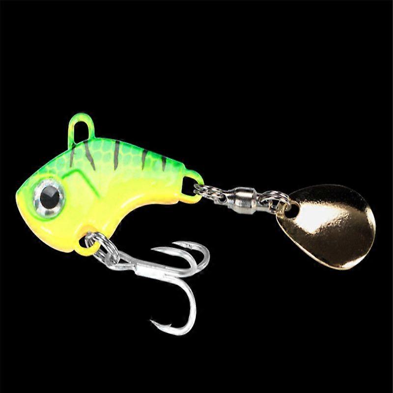 1Pcs Metal Vibration Rotating VIB Fishing Shaker Strong Hook Trout Hard Fishing Casters 8g/16g/21g Jigs Fishing in Ocean River Beach Reservoir Range 2
