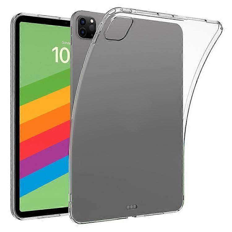 Compatible For iPad Pro 11 (2024) Back Case HD Transparent TPU Tablet Cover