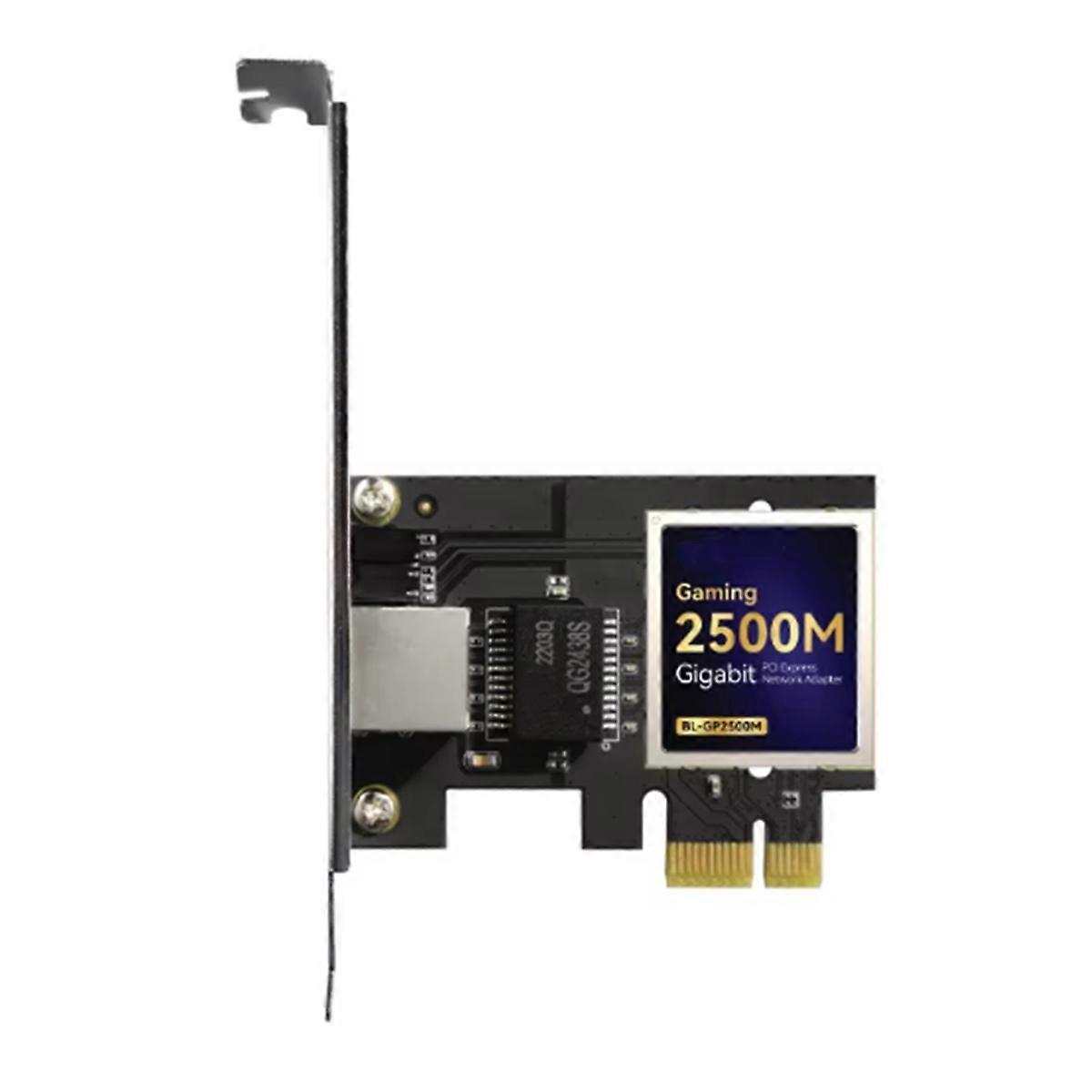2.5G PCI-E to RJ45 Wired Network Card 2500Mbps 2.5Gbps Ethernet LAN Controller Adapter for Linux Co
