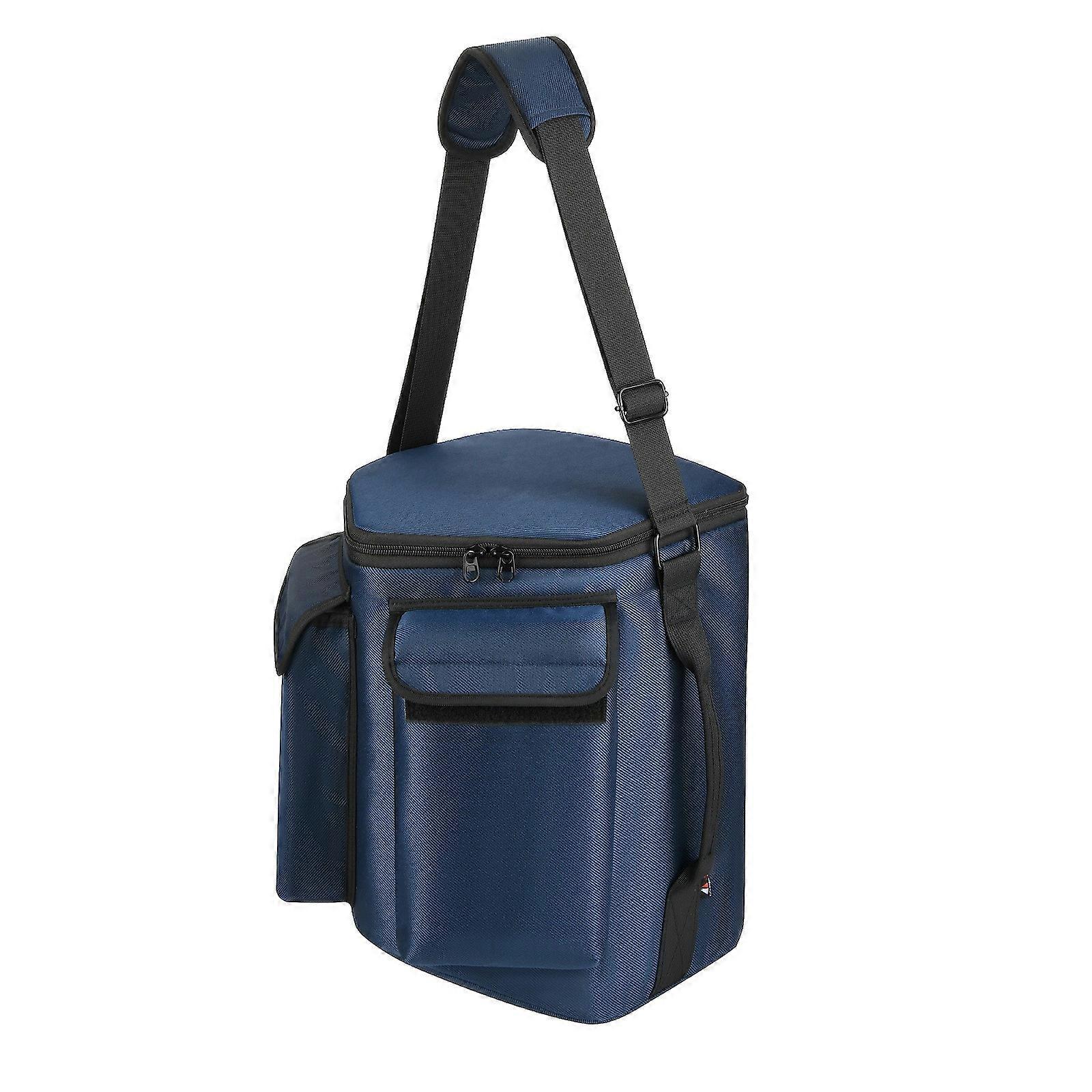 Travel Carrying Case Portable Carry Bag Holder Protective Case for Pro+ Portable Bluetooth-compatible Speaker Blue