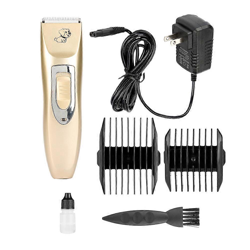 Rechargeable Electric Hair Trimmer for Dogs and Cats, Efficient Grooming Cutter, Quiet, Cordless, Adjustable Blade