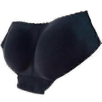 Women Is Seamless Bottom Butt Push Up Shapewear Butt Augmentation Panties S Black