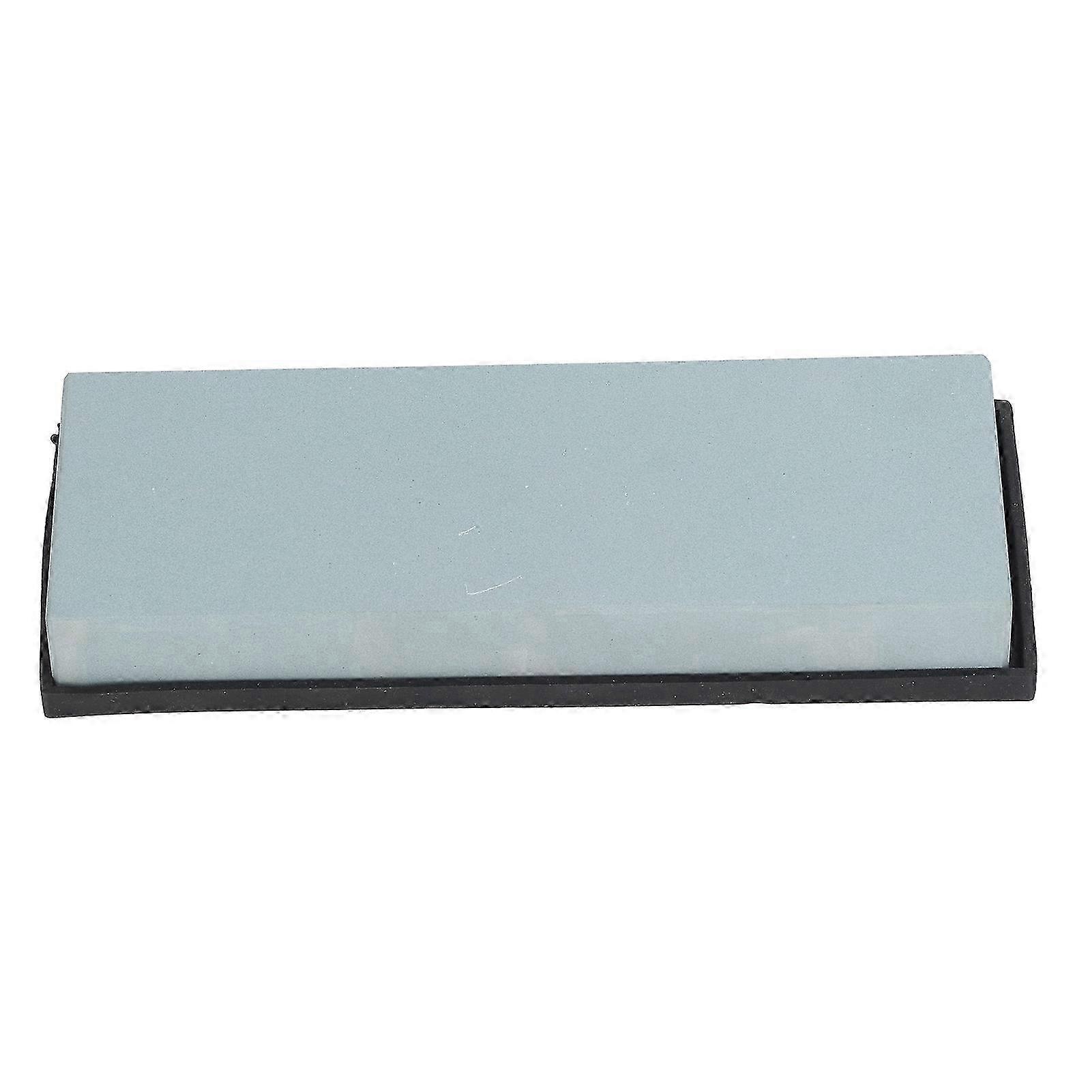 Whetstone with Non Slip Base Wet Sharpening Stone Sharpener Grindstone for Kitchen Knife Green Silicon Carbide 320 Grit