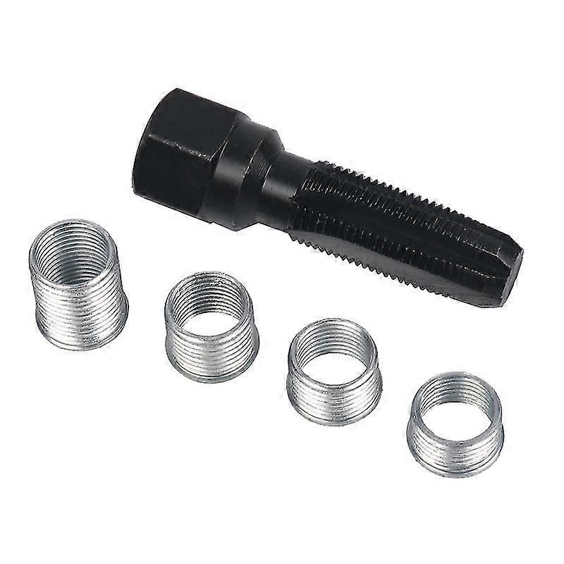 Spark Plug Thread Kit, 5 Pcs 14mm Spark Plug Thread Repair Kit