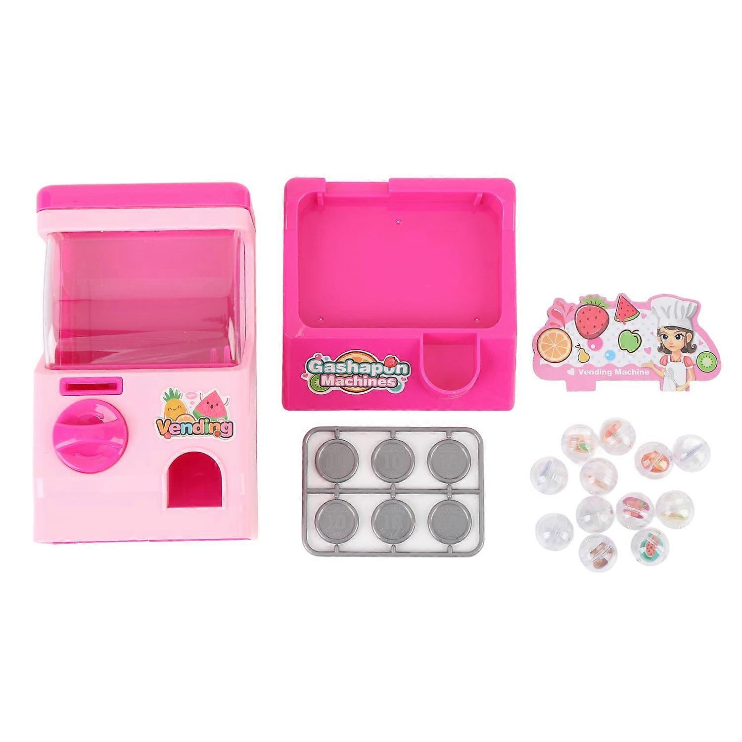 Miniature Capsule Machine Capsule Vending Machine Toy Children Desktop Educational Toy for Boys and