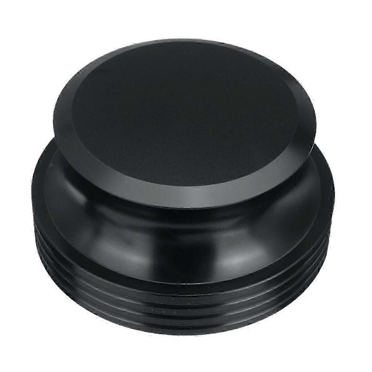 Record Turntables Weight Stabilizer Black Clamp Aluminum Metal Anti-Vibration Improves Sound Qualit js