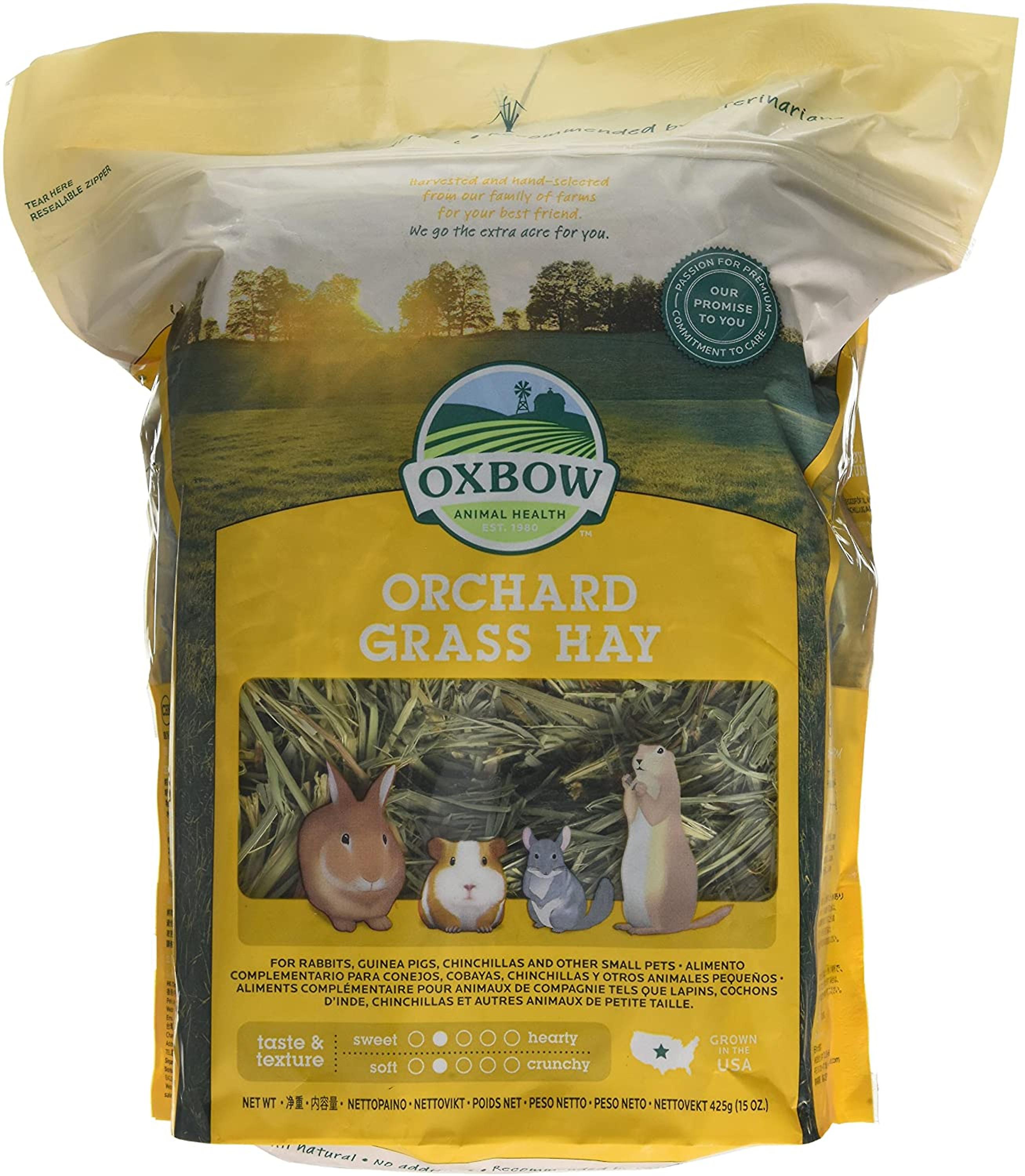 Oxbow 果园草小动物垫料 425g