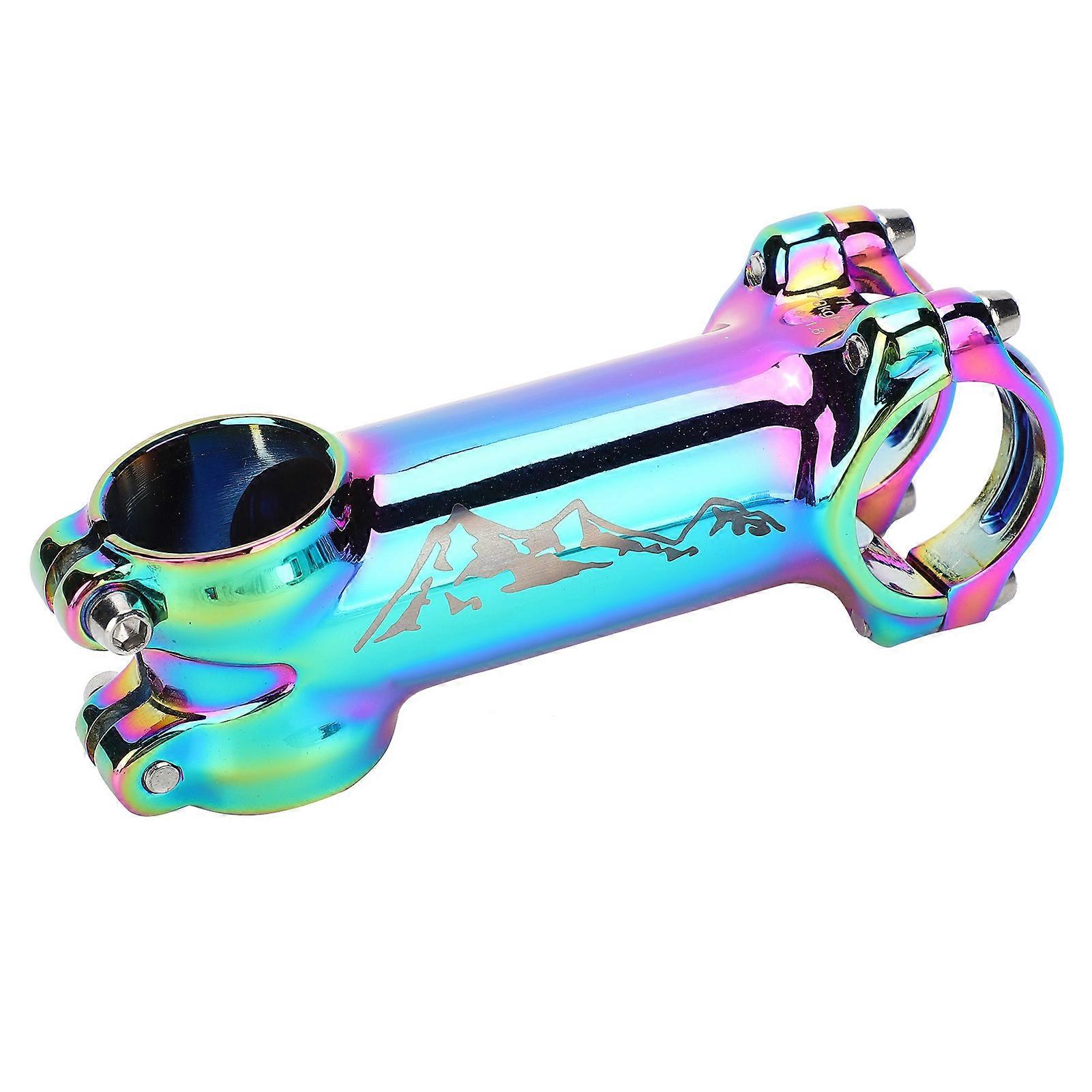 6° Bicycle Handlebar Stem Corrosion Resistance Mountain Bike Aluminum Alloy Stem Accessory90mm