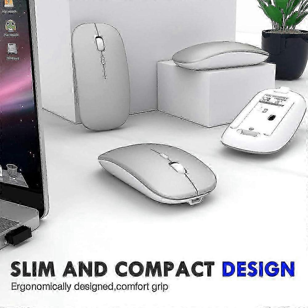 Mouse Bluetooth compatível com laptop/ipad/iphone/mac (ios13.1.2 e acima) / Android Pc/computador
