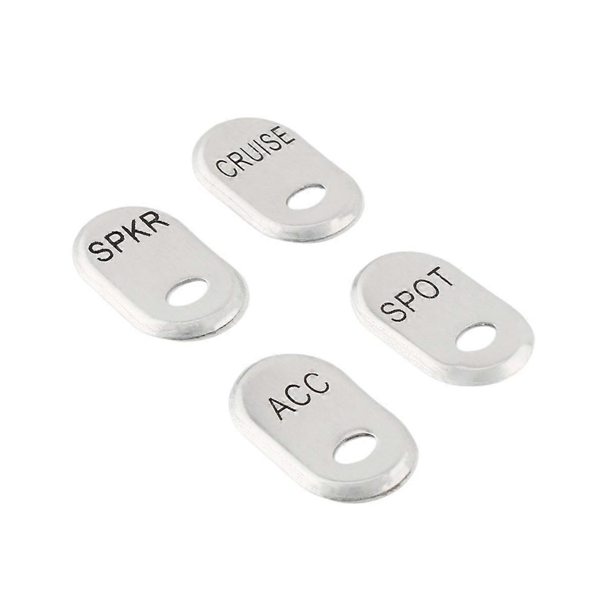 Cubiertas de botones de interruptores de panel basculante de motocicleta para