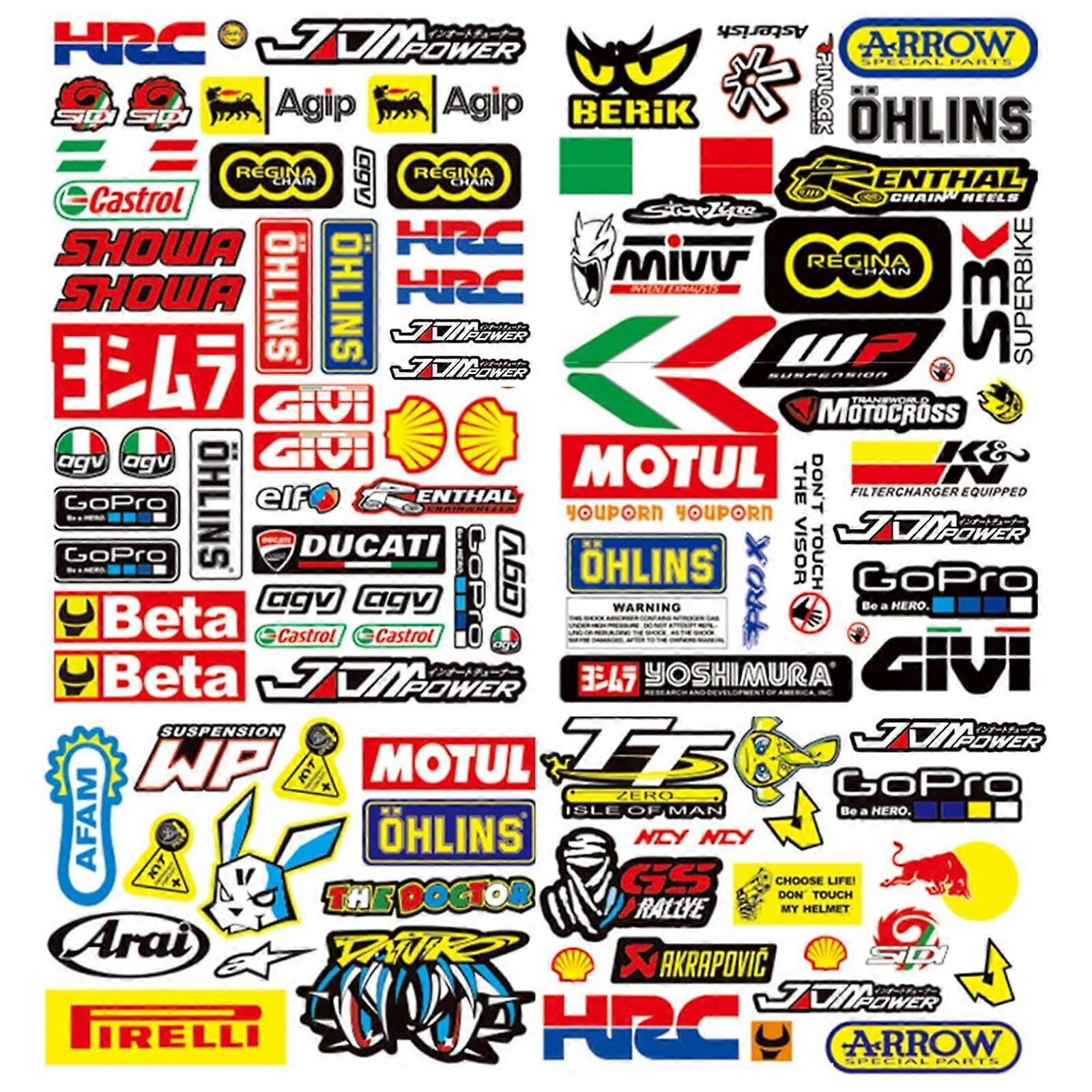 3 stycken / 90st modifierad bil dekal dekoration