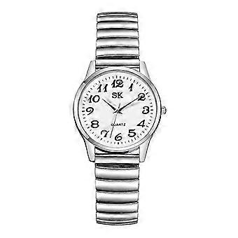 Uomini Donne Orologi da polso Coppia Orologi al quarzo elasticizzati flessibiliDonne