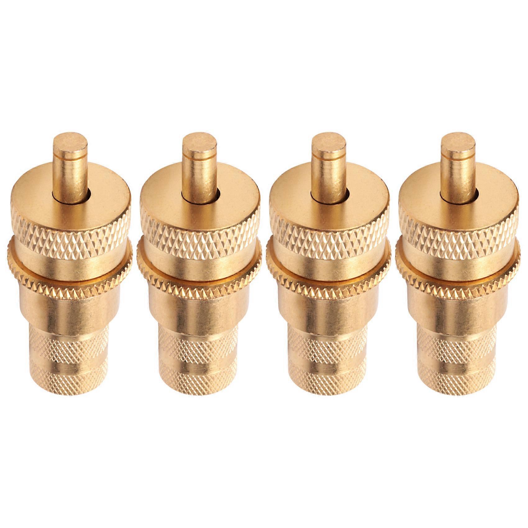 4Pcs Offroad ορείχαλκος ελαστικών εξαερισμού s κιτ αυτόματο ελαστικό 6-30Psi