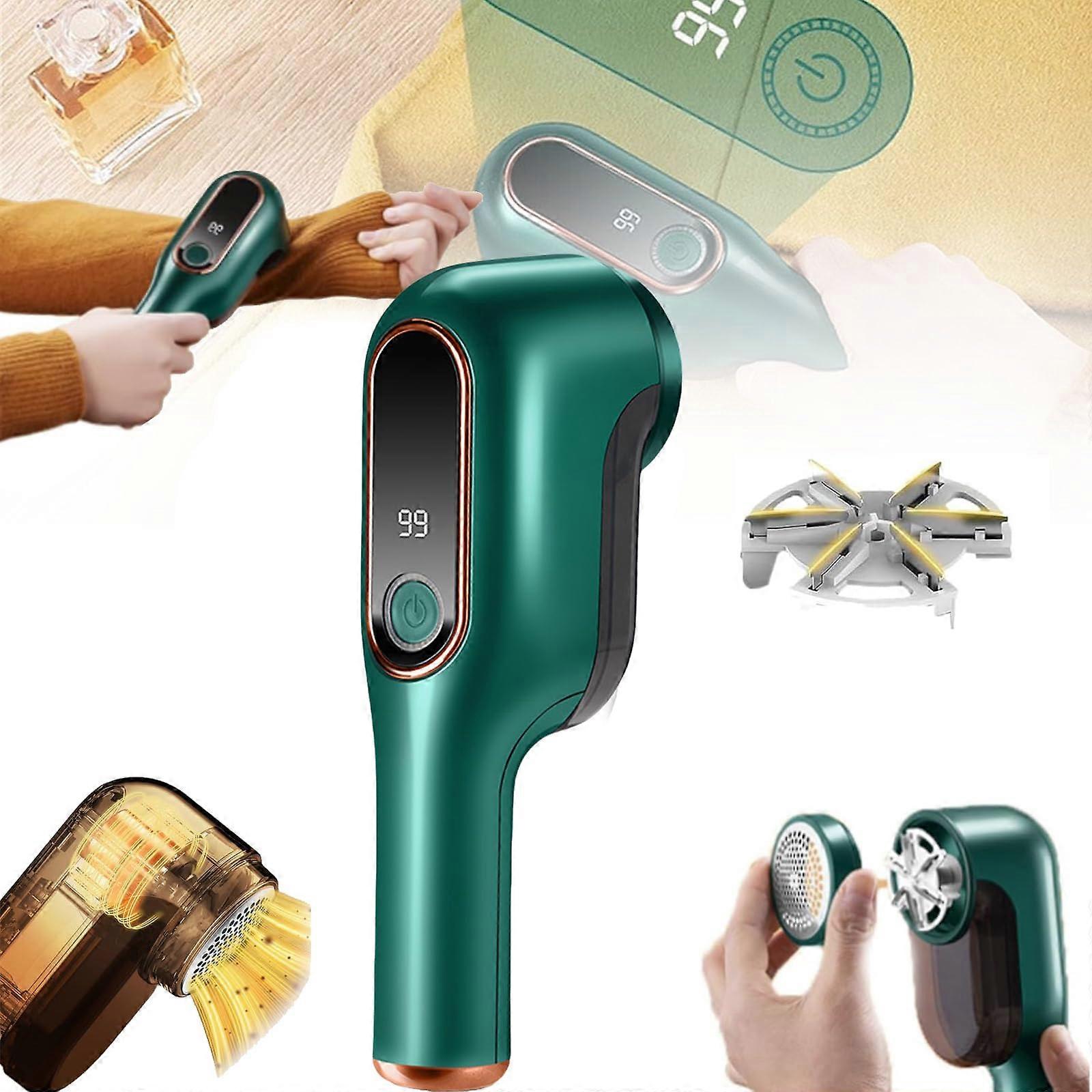 Lint Glider, Glamglide Lint Glider, Lint Cleaner, Digital Power Gentle, Fabric Shaver and Lint Cleaner Rechargeable