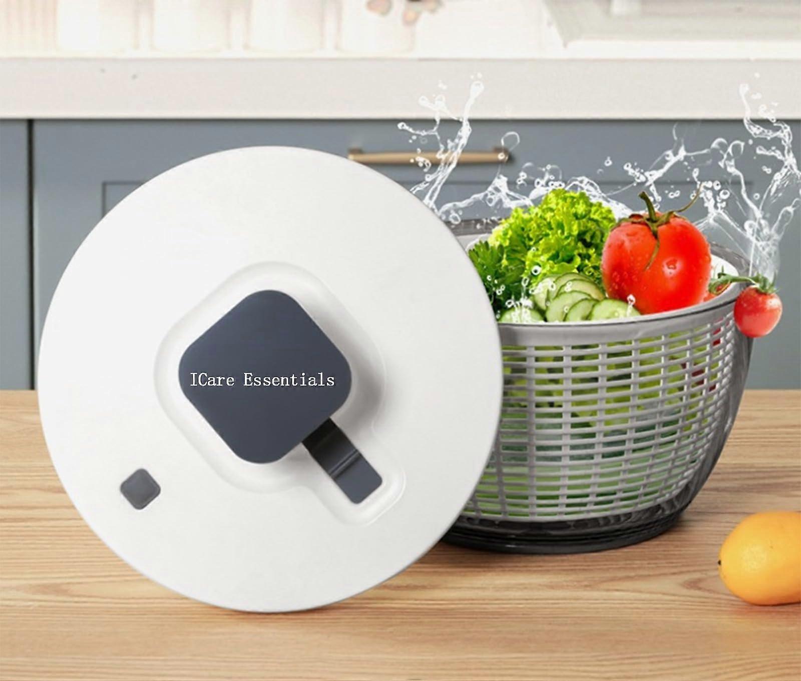 Premium Vegetable Salad Spinner for Cleaning and Drying Large Size