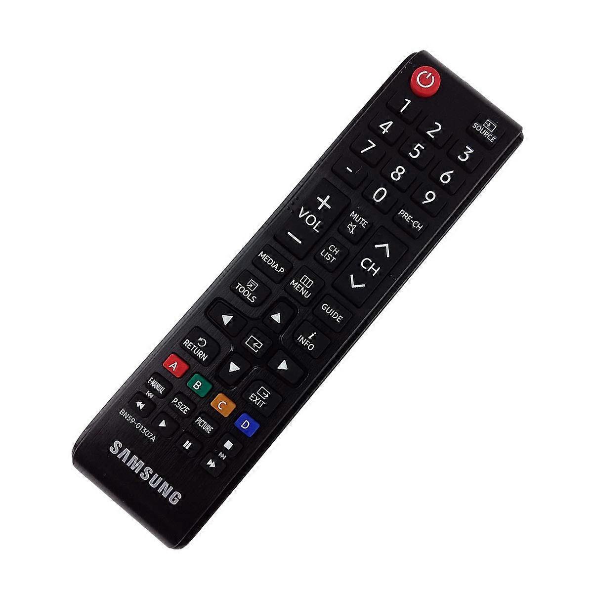 Replacement TV Remote Control for Samsung UN65NU7100F Smart LED TV, Compatible, Durable Design, Black Color