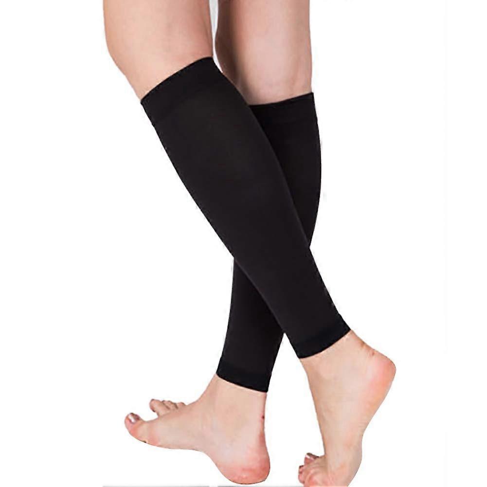 Compression Sleeve 30-40mmhg Men Women Footless Calves Compression Sleeves Varicose Veins