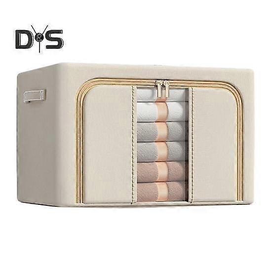 Foldable Storage Basket Organizer Large Capacity Zipper Closure Water-Resistant Sundries Organizer Basket Dirty Clothes Hamper