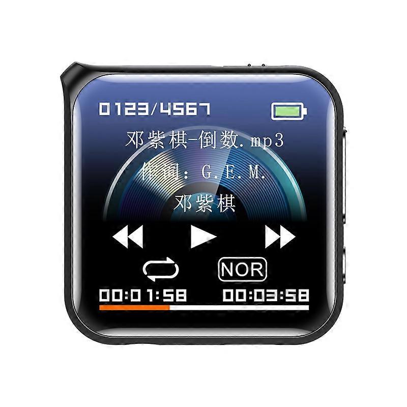 JNN M30 Controle de redução de ruído de tela HD de 1,44 polegadas MP3 E-Book Player