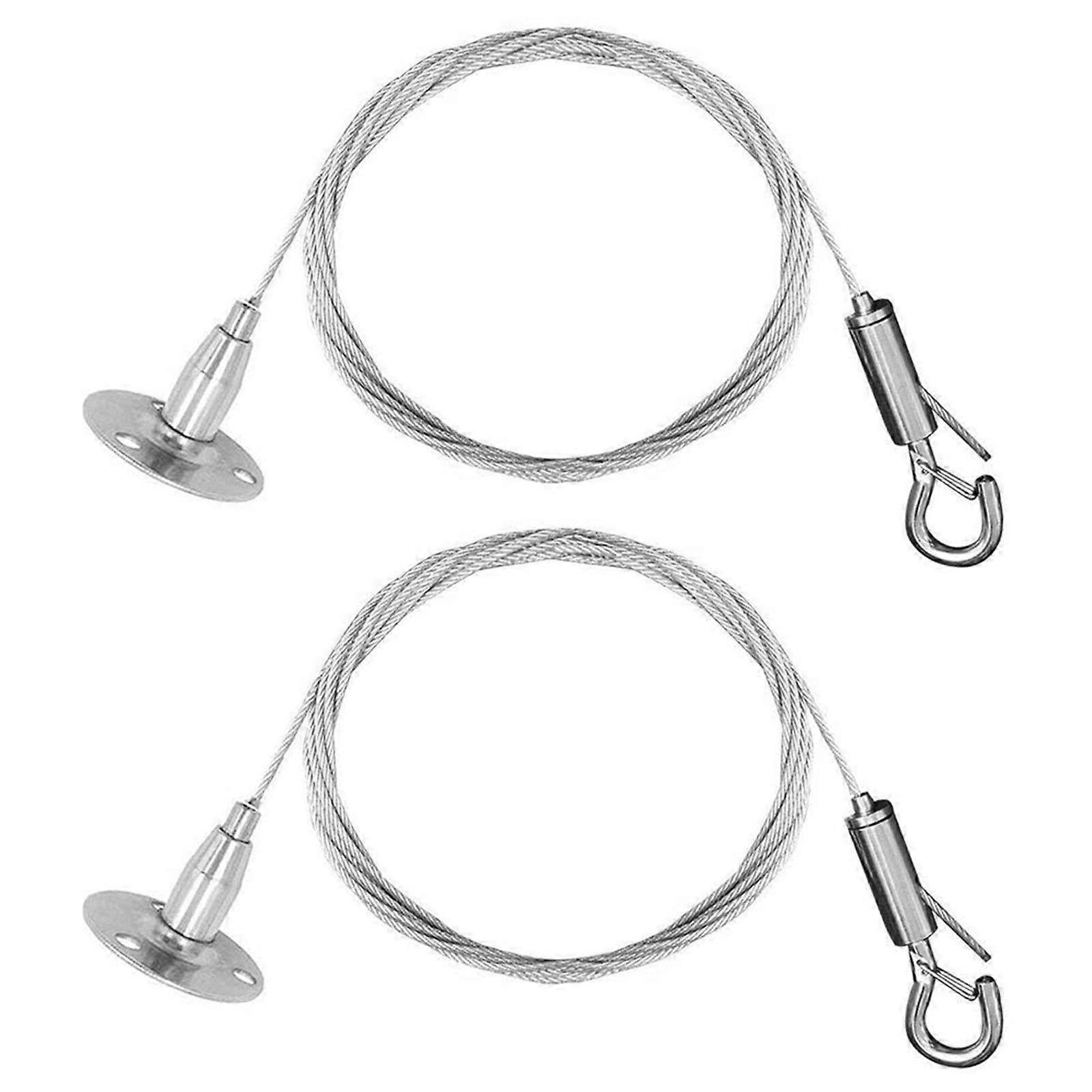 Stainless Steel Wire Rope With Lock Hanging Washer Wire Lock Cable