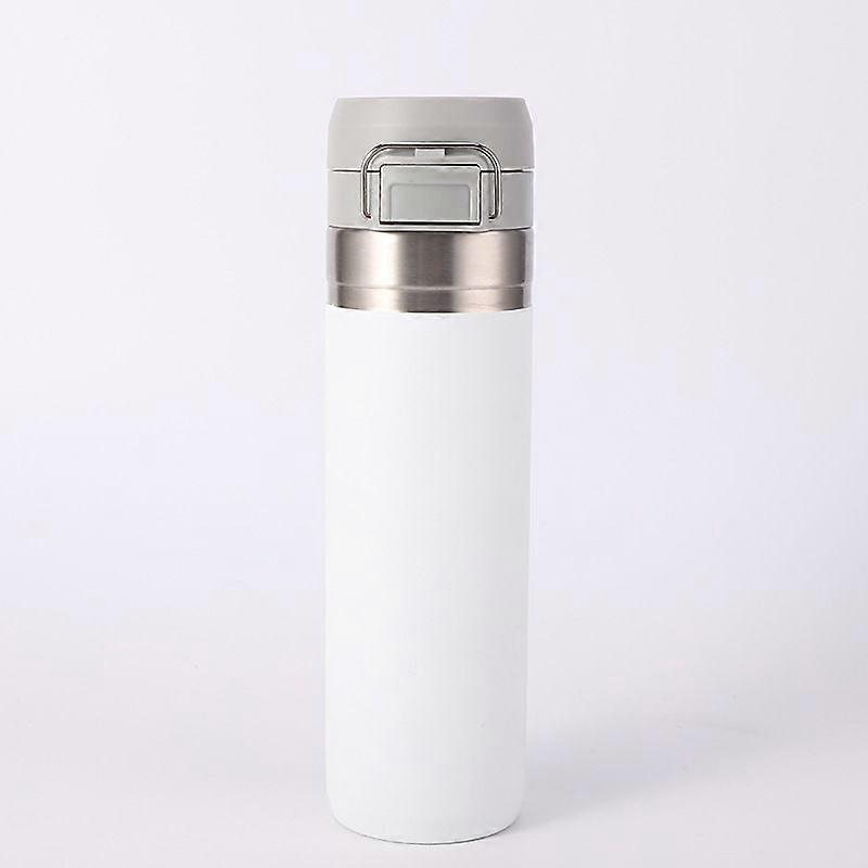 Quick Flip Straight Cup Double Layer Large Capacity Portable Bouncing Water Cup Water Bottle