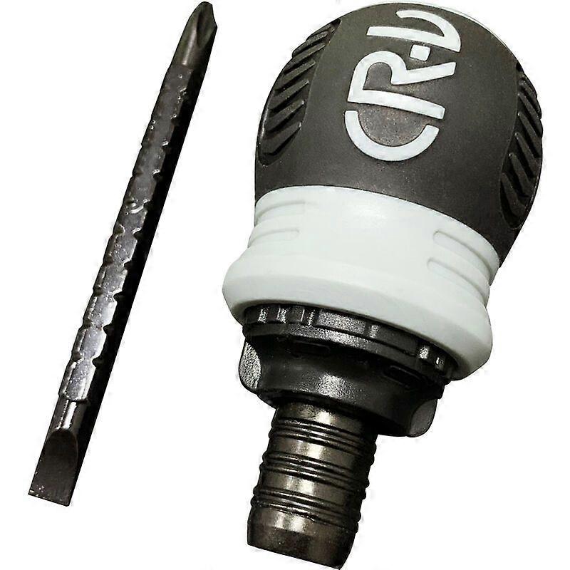 Phillips Slotted Ratchet Screwdriver (Black Gray)