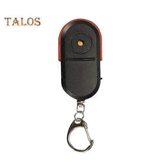 Anti-loss Device Key Finder with Whistle Activation LED Lights Easy to Use Battery Powered Key Chain Locator Device