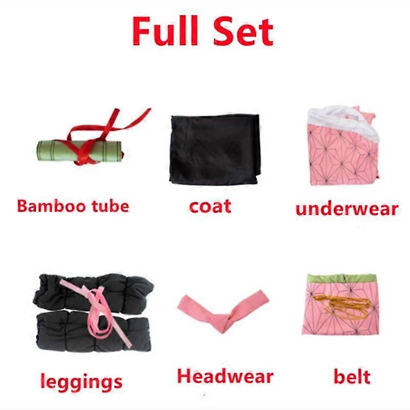 Nezuko Cosplay Anime Demon Slayer Kimetsu No Yaiba Cosplay Costume