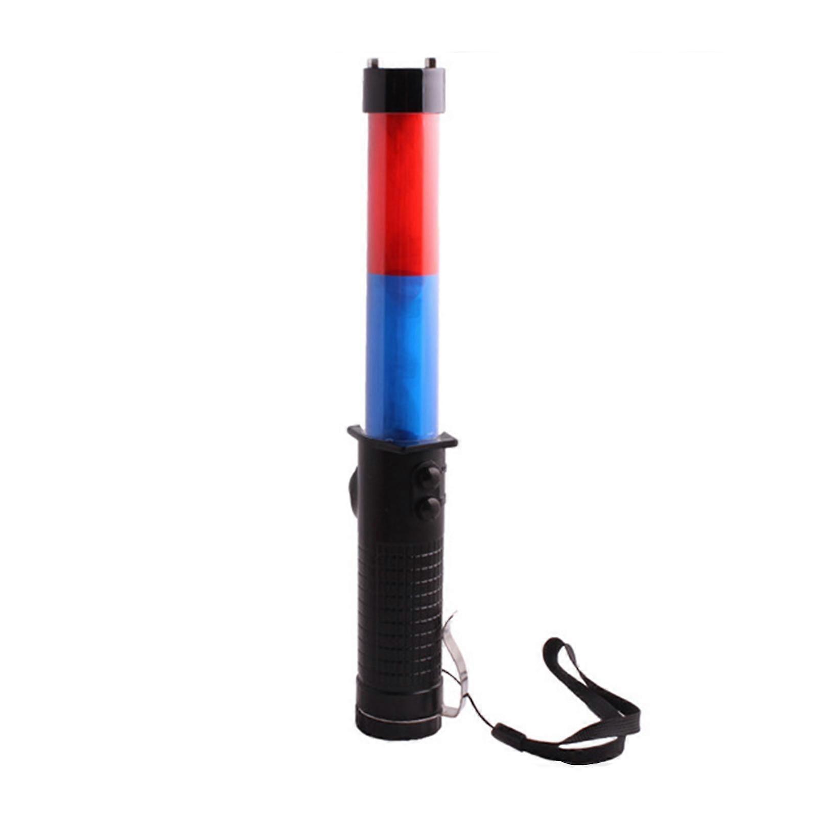 Rechargeable LED Traffic Baton - Durable, Waterproof, Multi-Mode, Includes Charger