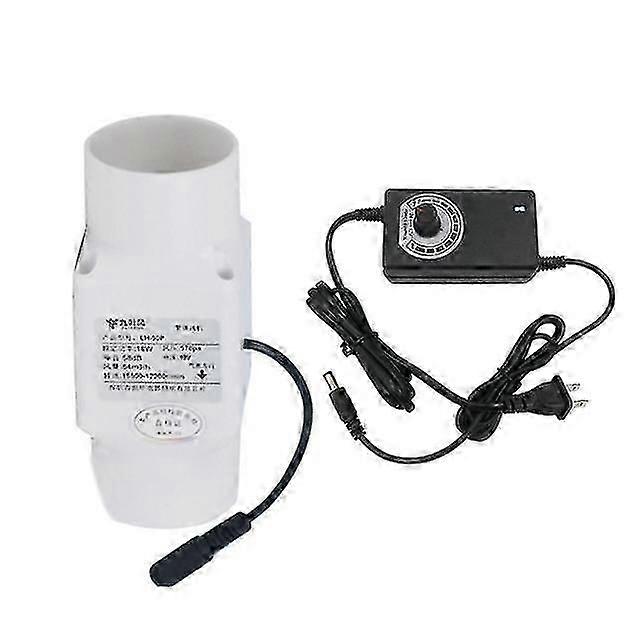 Ventilador de ventilação de duto de 2 polegadas 50mm Exaustor para cachorro Pet House Kitchen Tent