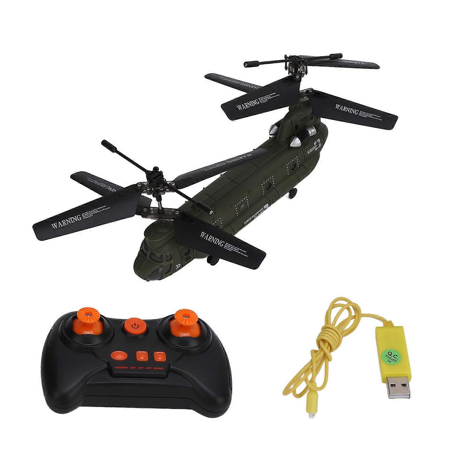 Remote Control Helicopter with Dual Propellers, Multiple Protection, Altitude Hold, Toy for Kids Beginners