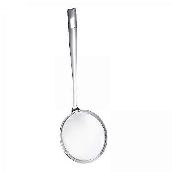 2xFine Mesh Strainers with Handle Spoon for Vegetable Noodles Pastas Fruits