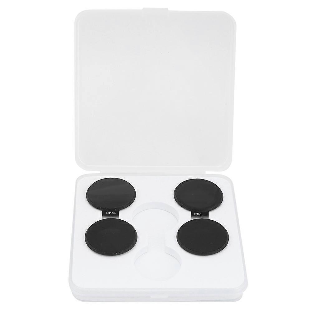 JUNESTAR ND8 ND16 ND32 ND64 Lens Filter Polarizer 4 in 1 Set for OSMO ACTION Motion Camera