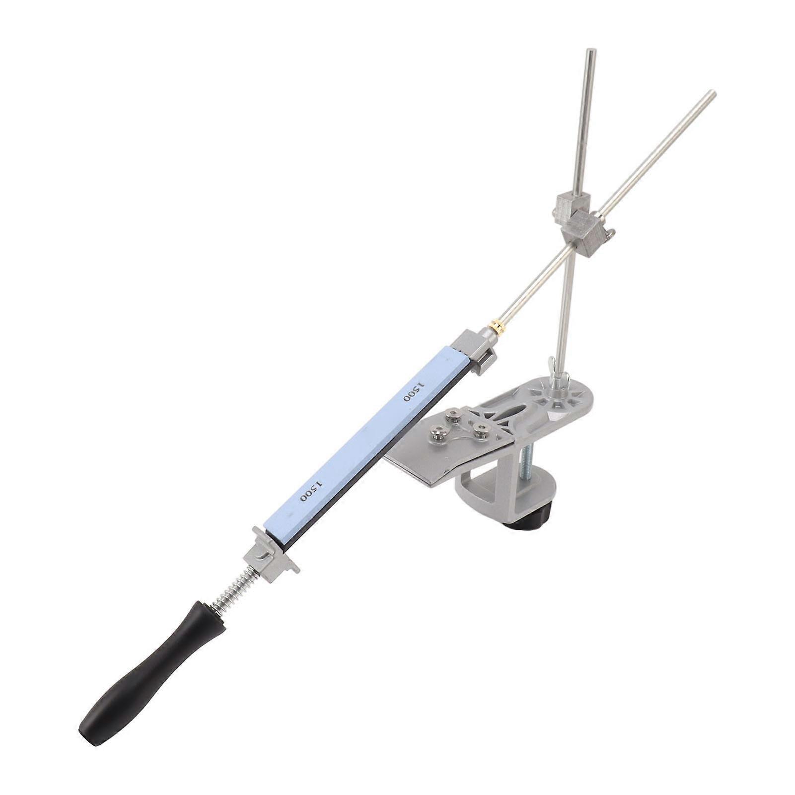 RH 07 Kitchen Sharpener Light Weight Polishing Tool Multi Function Knife Sharpening System for Home Clamping