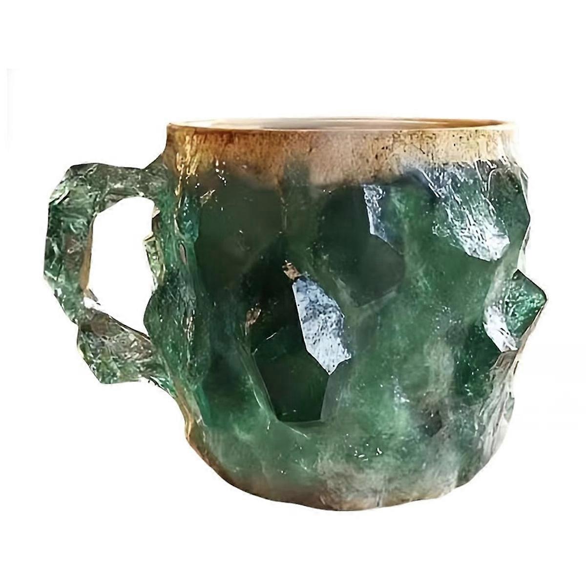 Mineral Crystal Coffee Cup Coffee Cup with Handle