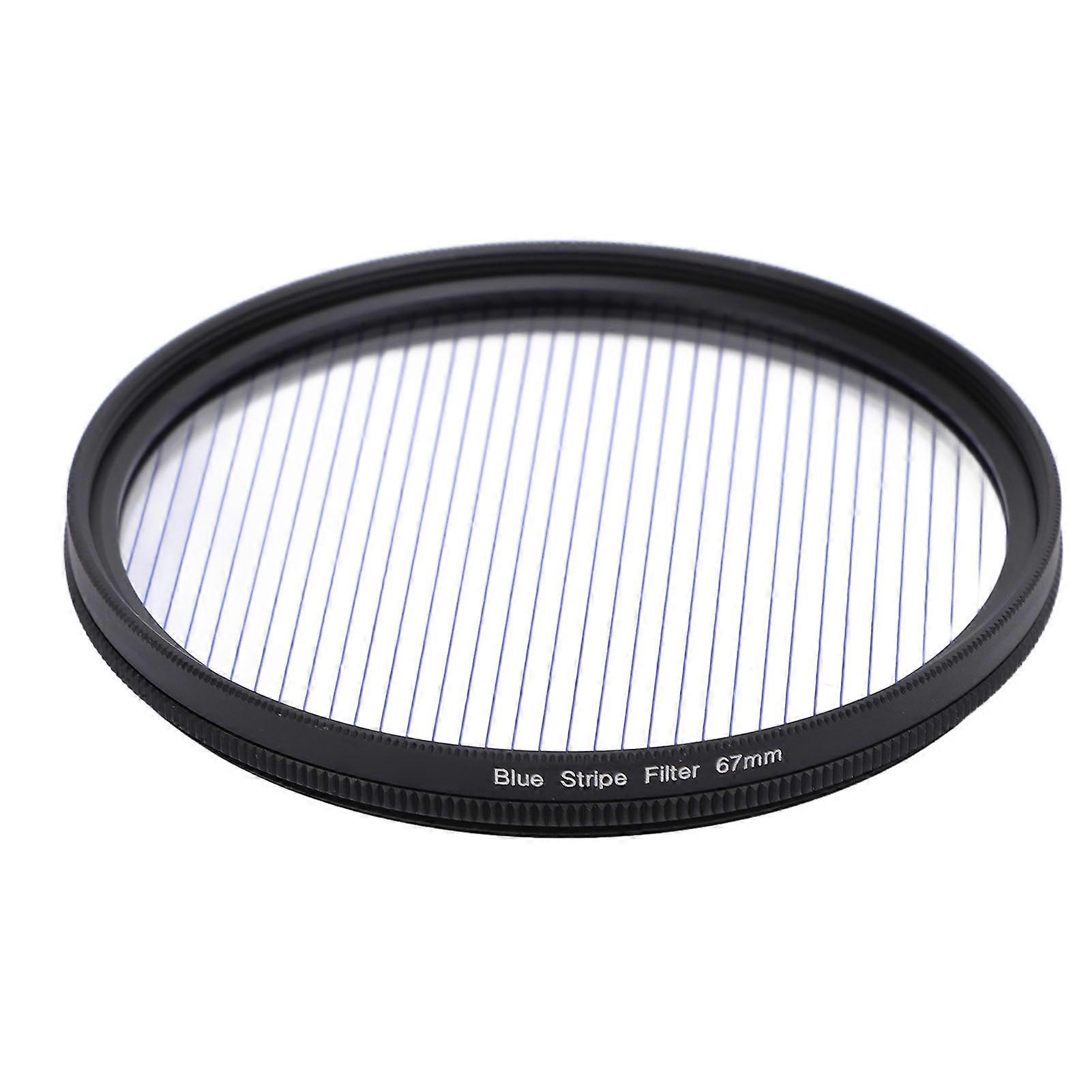 67mm Camera Streak Effect Filter: Cinematic Light Streaks, Optical Glass, Portable Use