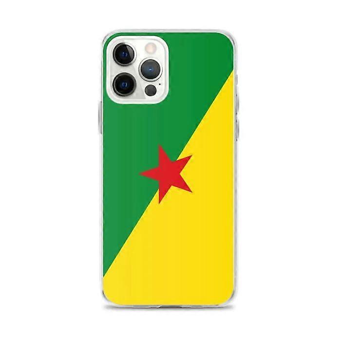 Phone Case - PIXELFORMA - Guyana Flag - Compatible with iPhone 12 Pro Max - Flexible - Shockproof