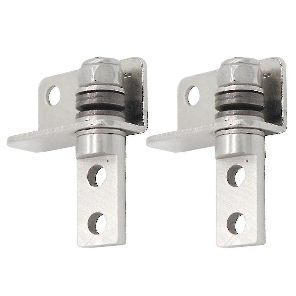2pcs Display Rotating Hinge Free Stop Hinge Practical Rotating Shaft (2pcs/Pack)