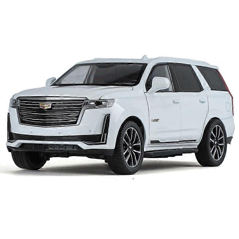 Model samochodu Escalade Escalade w skali 1/24 ze stopu metalu z dźwiękiem światła, prezenty dla dzieci