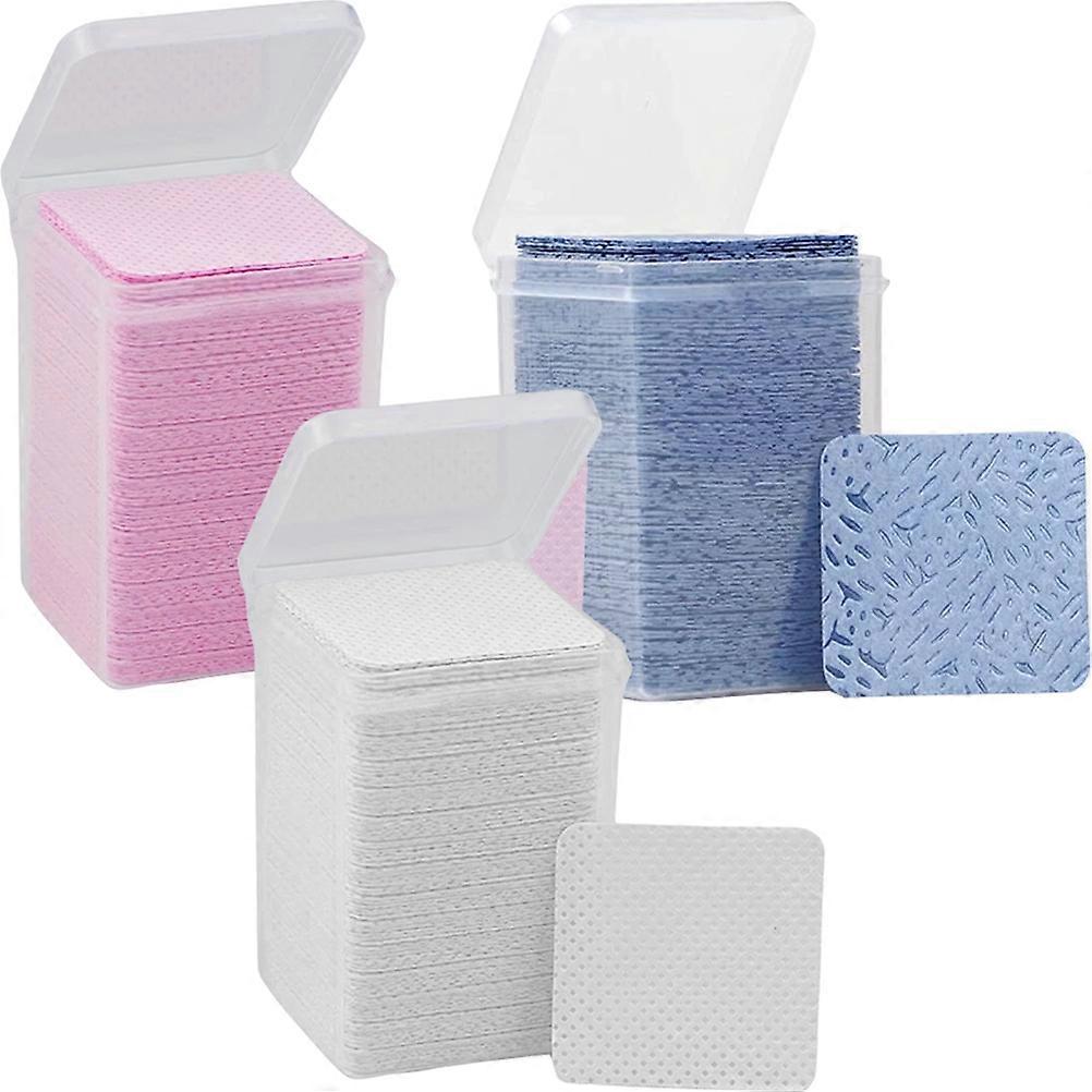 Eyelash Extension Cleaning Wipes   Professional Pads for Salon & Home Use, No Shedding, Quick Residue Removal