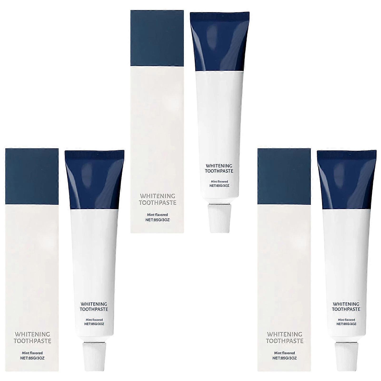 Nano Hydroxyapatite Teeth Whitening Toothpastes with Coconut Oil & Xylitol Fluoride-Free Gum Care & Freshen Breath