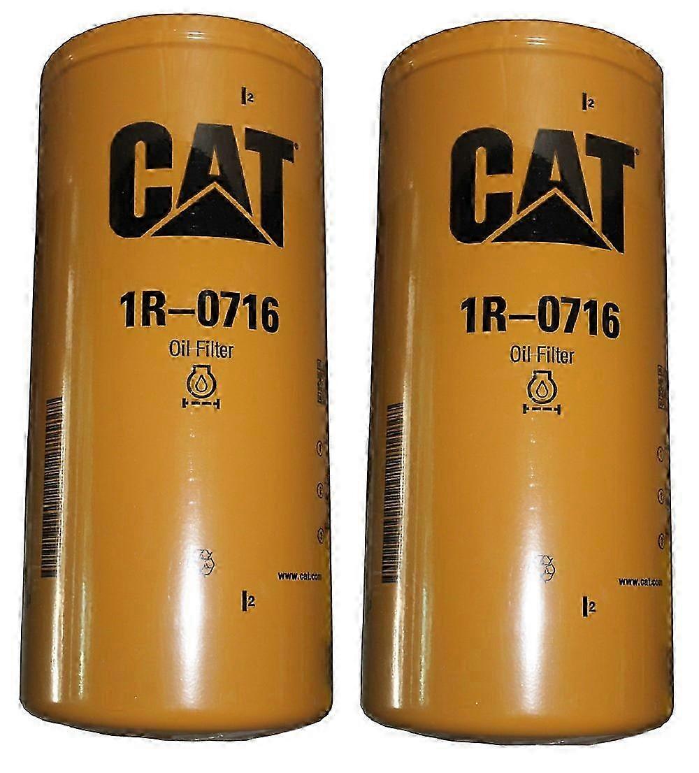 2025 erpillar 1R0716 1R0716 Engine Oil Filter Advanced Multipack (Pack of 2)