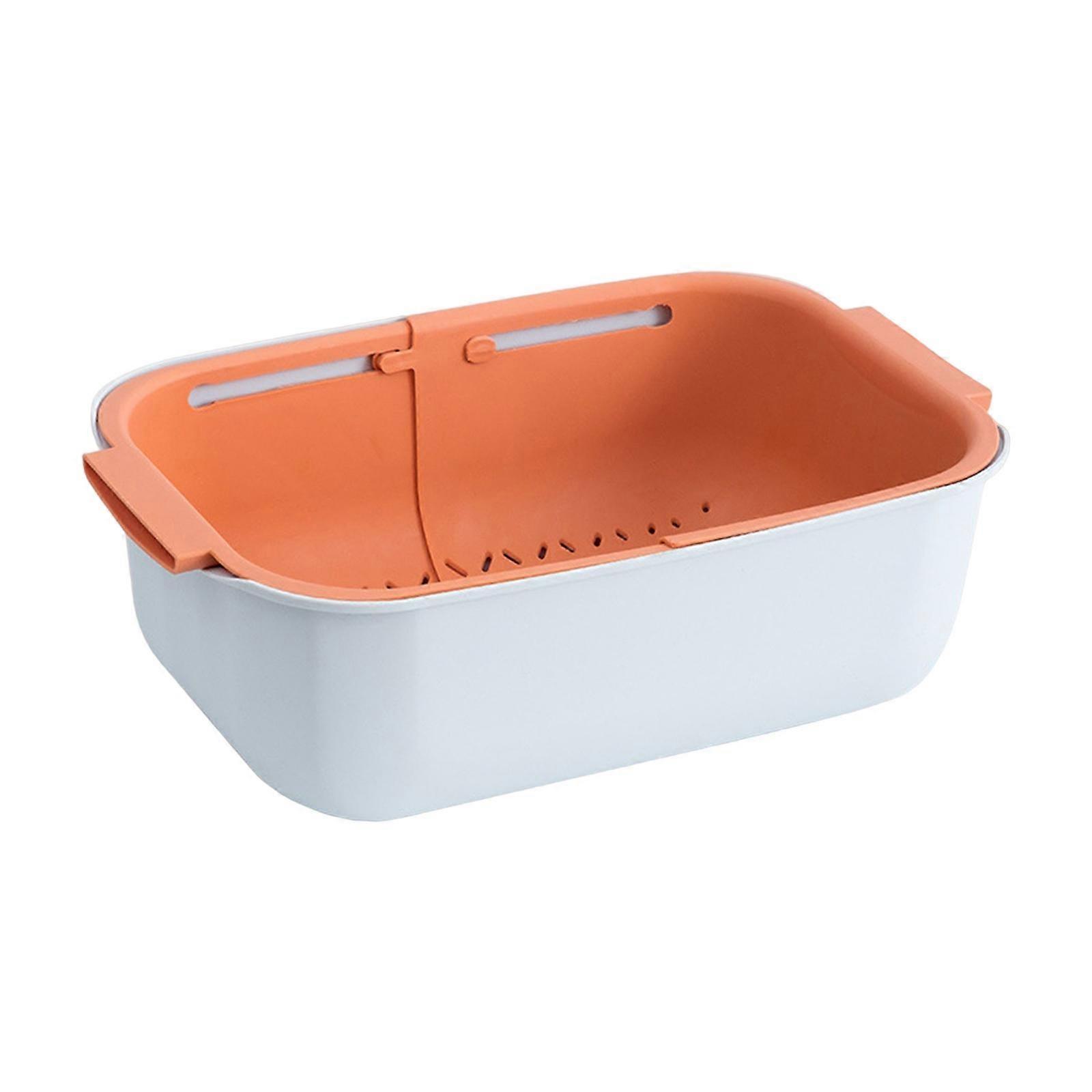Drain Basket Blue Yellow