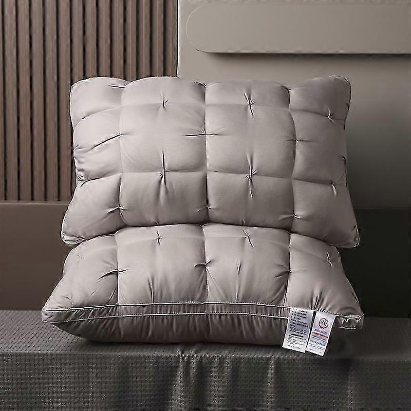 وسادة فاخرة بجودة فندق 5 نجوم 990 جم 20 × 30 بوصة دعم رقبة نوم عميق غير قابل للانهيار وسادة عالية لجميع الفصول 2025