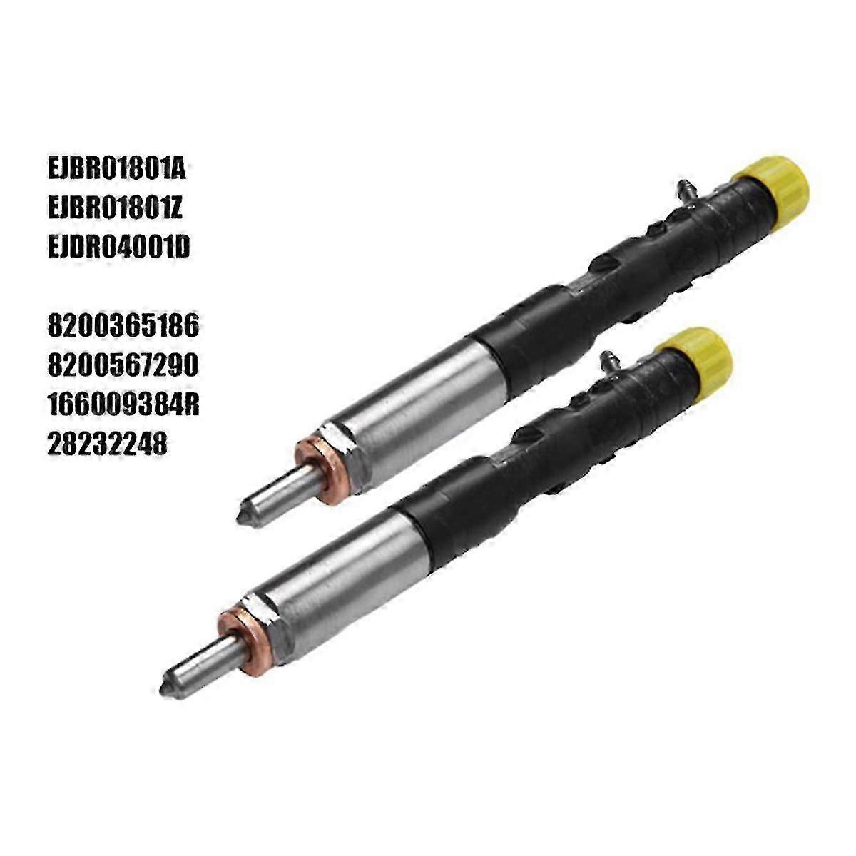 2Pcs Fuel Injector Nozzle EJBR01801A / EJBR01801Z for Kangoo Scenic 1.5 Replace-Good
