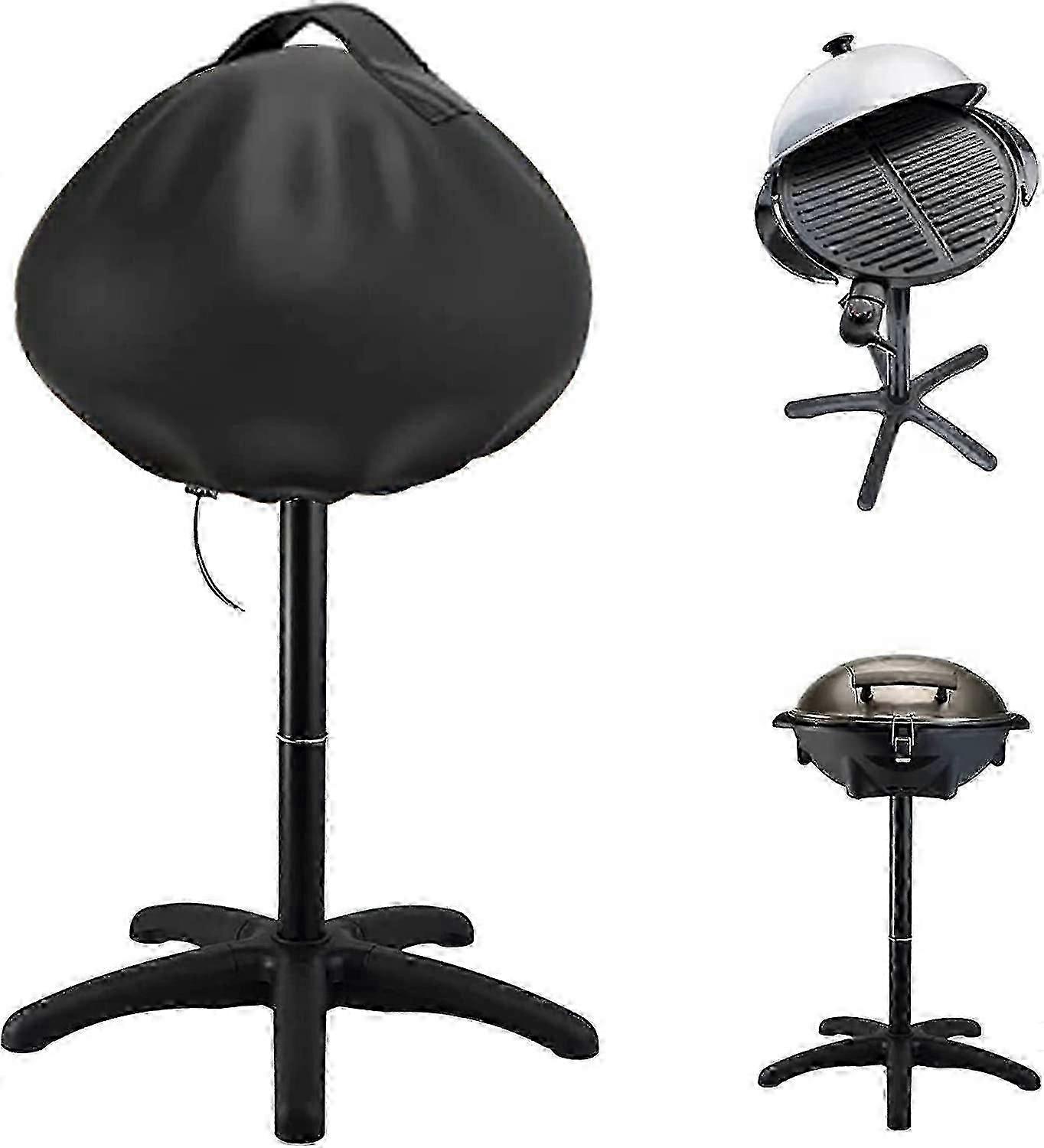 غطاء مقاوم للماء 50x45 سم لشواية شواء مستديرة بالفحم